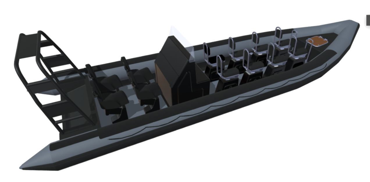 Tornado 9.3m RIB