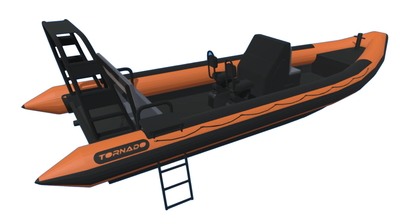 Tornado 8.3m RIB